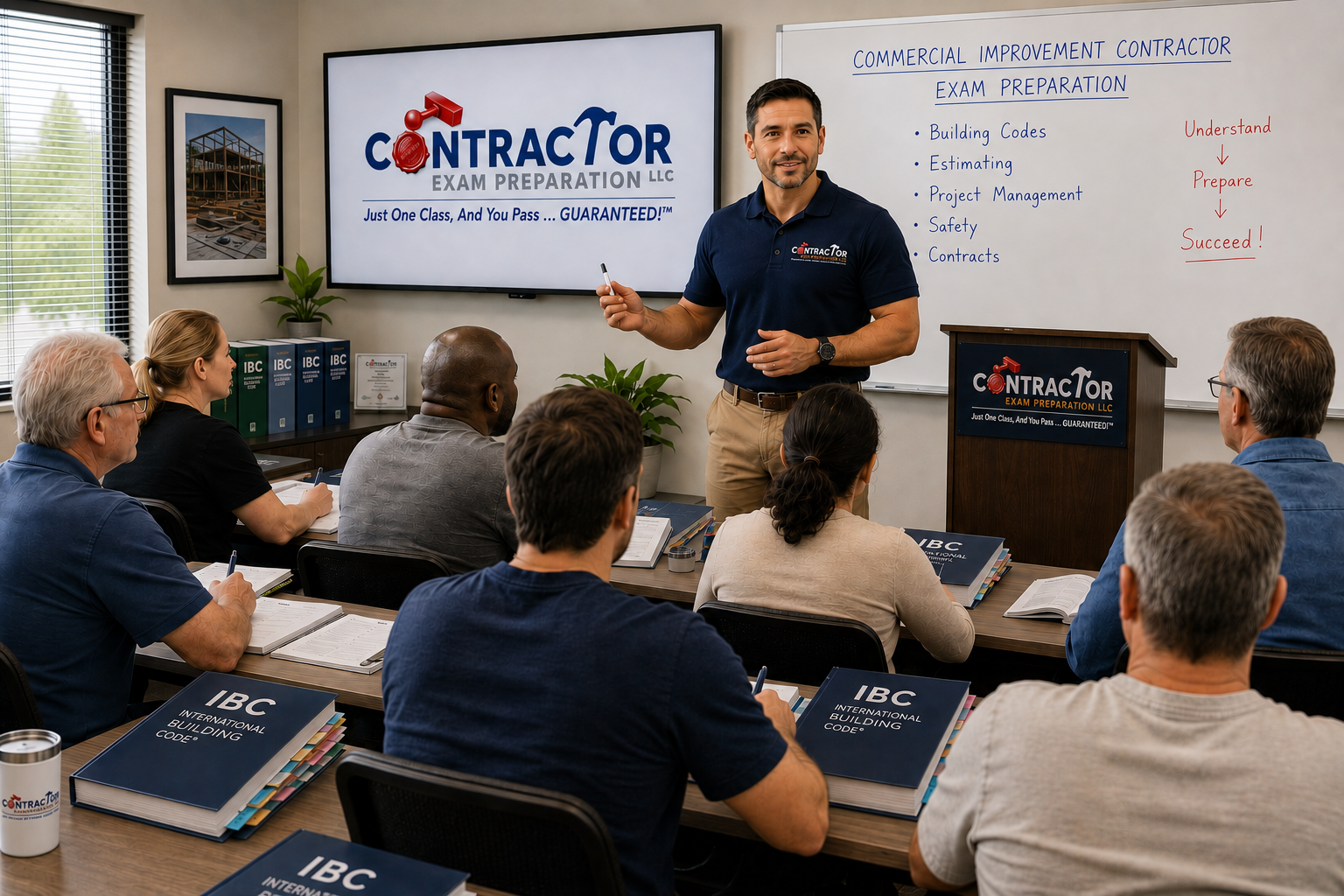 Virginia CIC contractor exam preparation classroom training